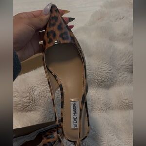 Steve Madden Brown and Black Heels